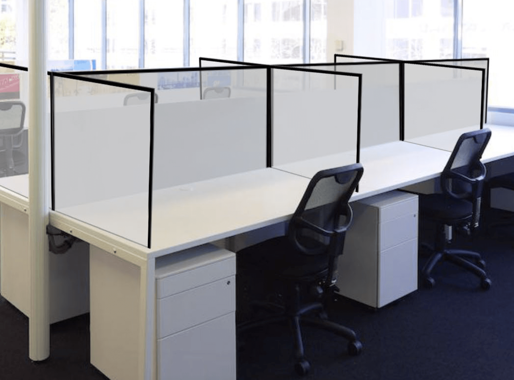 Desk Shield Protection for Office Cabin Dubai
